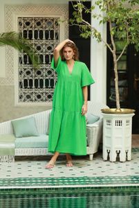 Bilde av Casablanca Dress – Jungle Green