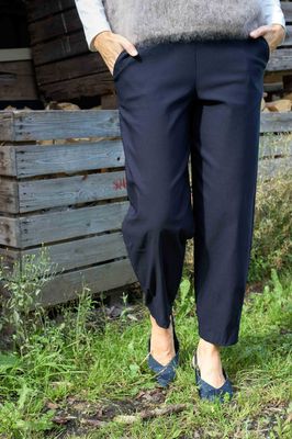 Barrel pant sort