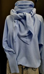 Hovedbilde Reve – Louise genser – Lysblå