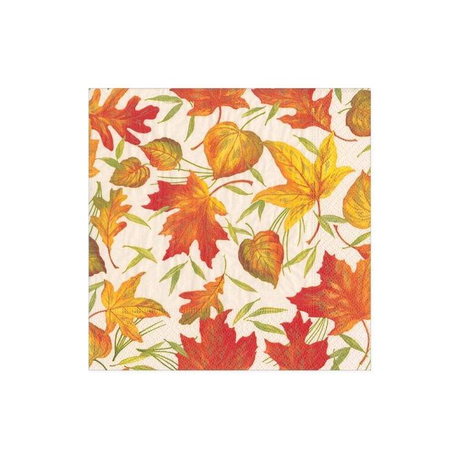 Hovedbilde Woodland Leaves Ivory Napkin