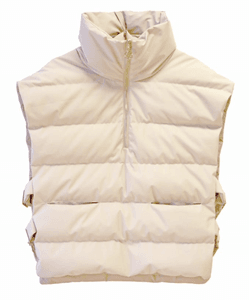 Hovedbilde THOQ Vest Lang - Beige, dun